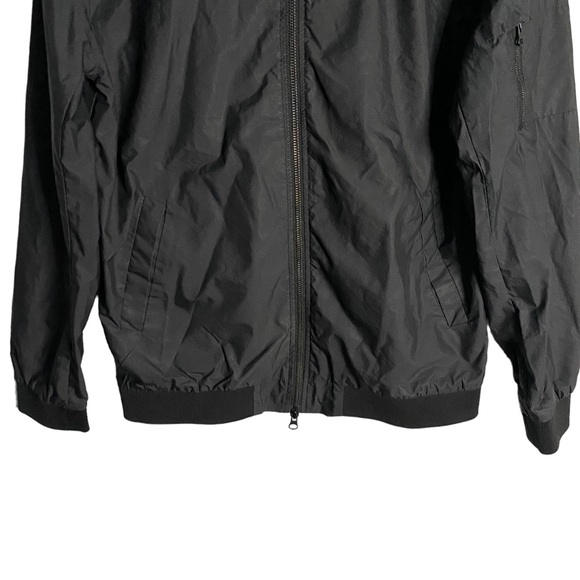 Frank And Oak Men's Black Lightweight Classic Bomber Jacket - Picture 3 of 11